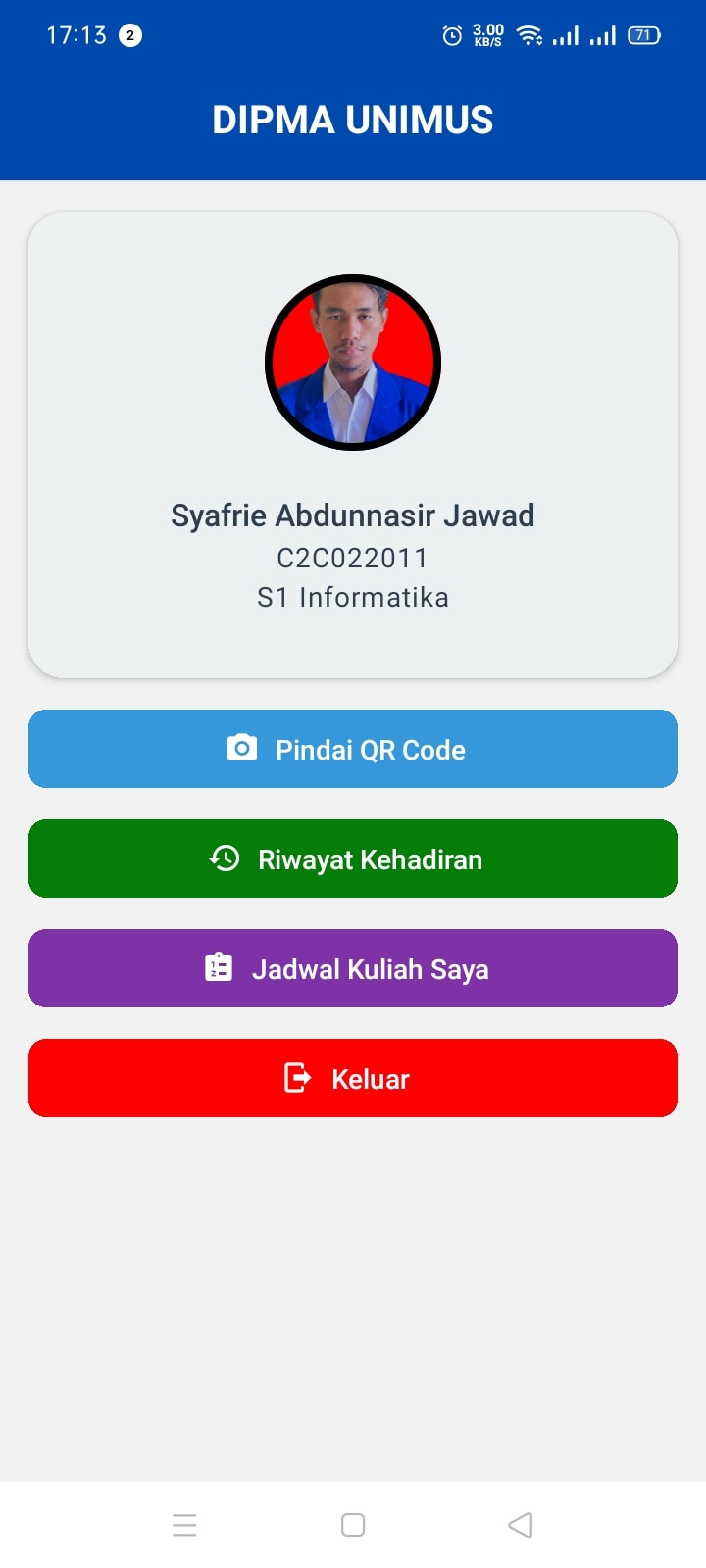 Dipma Unimus — Mobile · Enterprise · Pendidikan